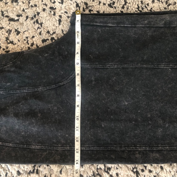 Wide leg denim look pants - Picture 6 of 7